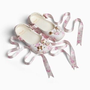 NWT CROCS The LoveShackFancy Classic Ballet Flat